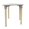 Flash Furniture 20.75 in W, 47 in L, 23 in H, Beechwood, Birch Plywood, Steel, Beech/White MK-ME088028-GG - alternate 6